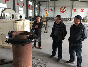 中油管道五公司伊拉克項目設備現(xiàn)場驗收